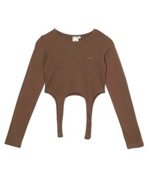 X-girl | GARTER L/S TOP(Tシャツ/カットソー)