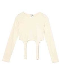 X-girl | GARTER L/S TOP(Tシャツ/カットソー)