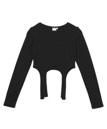 X-girl | GARTER L/S TOP(Tシャツ/カットソー)