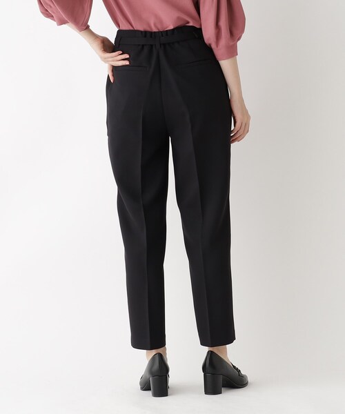 index（インデックス）の「◆ピンタックテーパードパンツ【ストレッチ/イージーアイロン/洗濯機洗い可】（その他パンツ・レディース・ダークオレンジ/アイボリー/ブラック・38/36/40/42）」の20枚目の写真