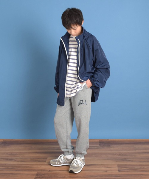 UCLA（ユーシーエルエー）の「【UCLA】裏毛ワンポイントロゴジョガーパンツ（その他パンツ・キッズ・ブラック/グレー・170cm/160cm/150cm/140cm）」の7枚目の写真