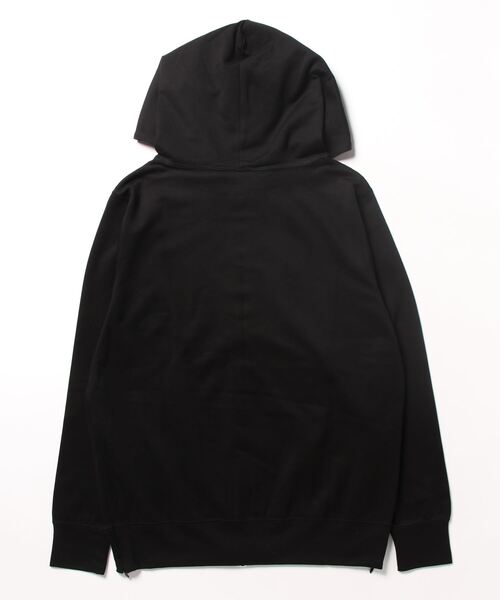 v::room(ヴィルーム)の「【 V::room / ヴィルーム】 LONG SLEEVE ZIP HOODIE W/SIDE ZIP / ロングスリーブ ジップ フーディー(パーカー・メンズ・ブラック・MEDIUM/LARGE)」の2枚目の写真