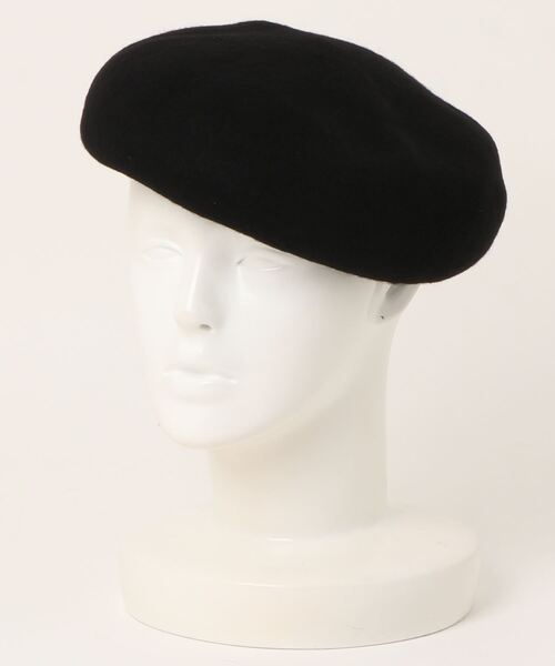 polcadot（ポルカドット）の「ウールバスクベレー（ハンチング/ベレー帽・レディース・アイボリー/ダークグリーン/ベージュ/ブラック/モカ・FREE）」の10枚目の写真