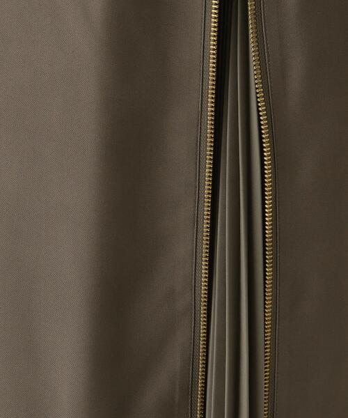 OPAQUE.CLIP（オペークドットクリップ）の「◆【大草直子さんコラボ】2wayジップアップスカート（スカート・レディース・モスグリーン/ダークブラウン/ブラック・36/40/38）」の22枚目の写真