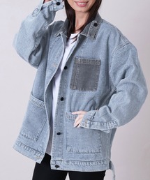 NinaetLina（ニナエリナ）の「ゆるシルエットデニムジャケット（デニムジャケット）」