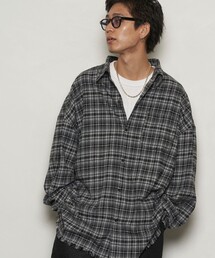 PUBLUX | PUBLUX/パブリュクス スーパービッグダメージシャツ【限定展開】(シャツ/ブラウス)