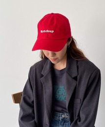 CANAL JEAN | AMERICAN NEEDLE(アメリカンニードル) "ketchup"刺繍CAP(キャップ)