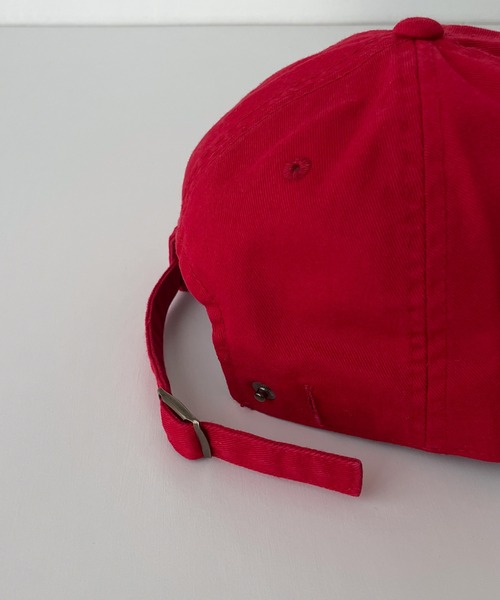 CANAL JEAN(キャナルジーン)の「AMERICAN NEEDLE ketchup刺繍CAP(キャップ・レディース・レッド・ONE SIZE)」の11枚目の写真