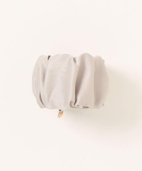 Port（ポート）の「ワンタッチ 大人可愛い 巻くだけ ヘアカフ / シュシュ ポニーフック（シュシュ・レディース・グレー/アイボリー/ブラック/ベージュ/ブラウン/ライトブラウン・FREE）」の15枚目の写真