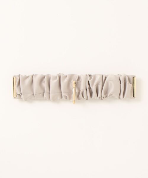 Port（ポート）の「ワンタッチ 大人可愛い 巻くだけ ヘアカフ / シュシュ ポニーフック（シュシュ・レディース・グレー/アイボリー/ブラック/ベージュ/ブラウン/ライトブラウン・FREE）」の14枚目の写真