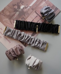 Port | ワンタッチ 大人可愛い 巻くだけ ヘアカフ / シュシュ ポニーフック(シュシュ)