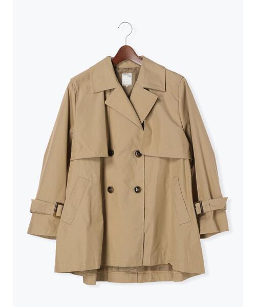 Te chichi（テチチ）の「ツイルショートトレンチコート（トレンチコート・レディース・ベージュ・F）」の18枚目の写真
