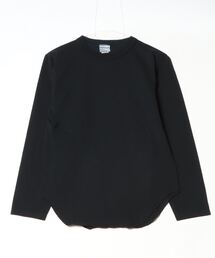 L/S SET IN BASEBALL TEE SOLID/ ロングスリーブ セットイン ベースボールティー