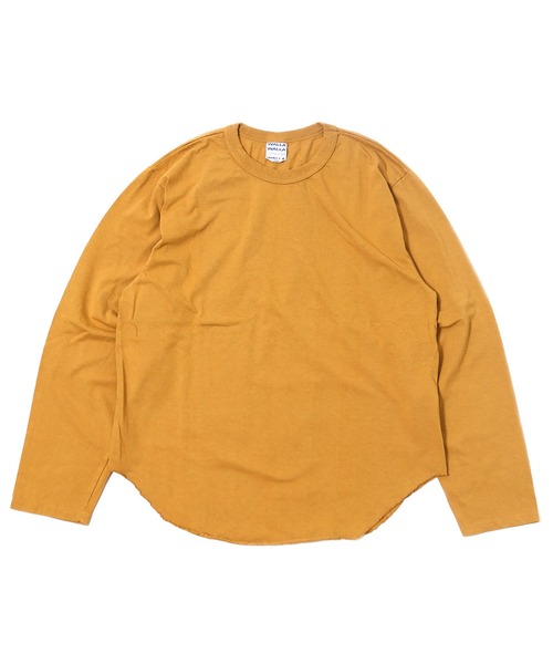 L/S SET IN BASEBALL TEE SOLID/ ロングスリーブ セットイン ベースボールティー（Tシャツ/カットソー）｜WALLA WALLA SPORT（ワラワラスポーツ）