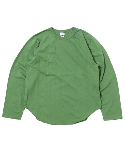 L/S SET IN BASEBALL TEE SOLID/ ロングスリーブ セットイン ベースボールティー（Tシャツ/カットソー）｜WALLA WALLA SPORT（ワラワラスポーツ）
