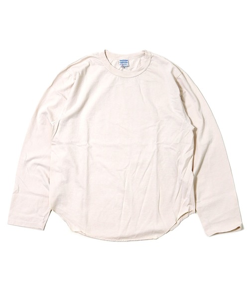 L/S SET IN BASEBALL TEE SOLID/ ロングスリーブ セットイン ベースボールティー（Tシャツ/カットソー）｜WALLA WALLA SPORT（ワラワラスポーツ）