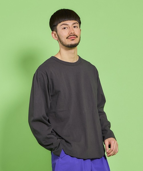 L/S SET IN BASEBALL TEE SOLID/ ロングスリーブ セットイン ベースボールティー（Tシャツ/カットソー）｜WALLA WALLA SPORT（ワラワラスポーツ）