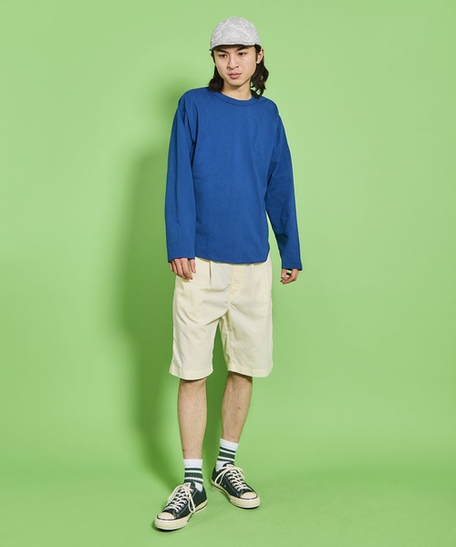 L/S SET IN BASEBALL TEE SOLID/ ロングスリーブ セットイン ベースボールティー（Tシャツ/カットソー）｜WALLA WALLA SPORT（ワラワラスポーツ）