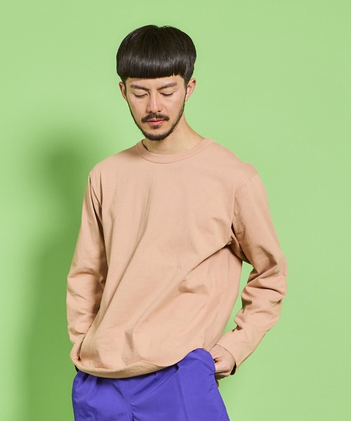 L/S SET IN BASEBALL TEE SOLID/ ロングスリーブ セットイン ベースボールティー（Tシャツ/カットソー）｜WALLA WALLA SPORT（ワラワラスポーツ）