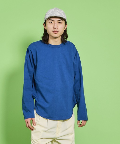 L/S SET IN BASEBALL TEE SOLID/ ロングスリーブ セットイン ベースボールティー（Tシャツ/カットソー）｜WALLA WALLA SPORT（ワラワラスポーツ）