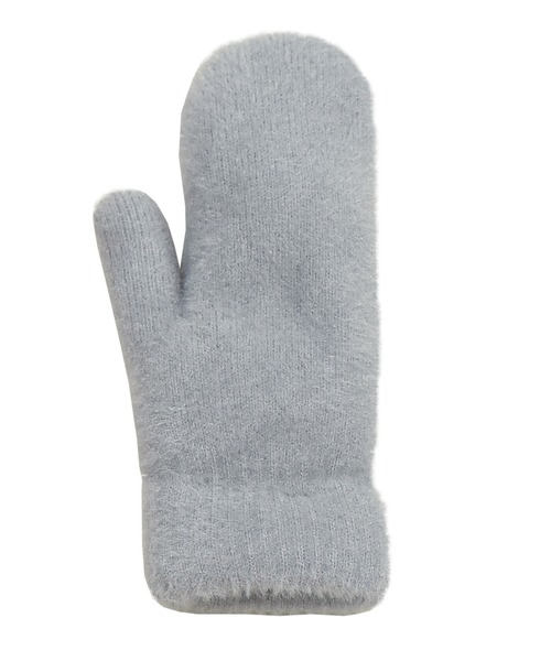 DAY CLOSET(デイ クローゼット)の「レディース シャギーニットボアミトン手袋(手袋・レディース・グレー/モカ/ネイビー/アイボリー/ワイン・ONE SIZE)」の10枚目の写真