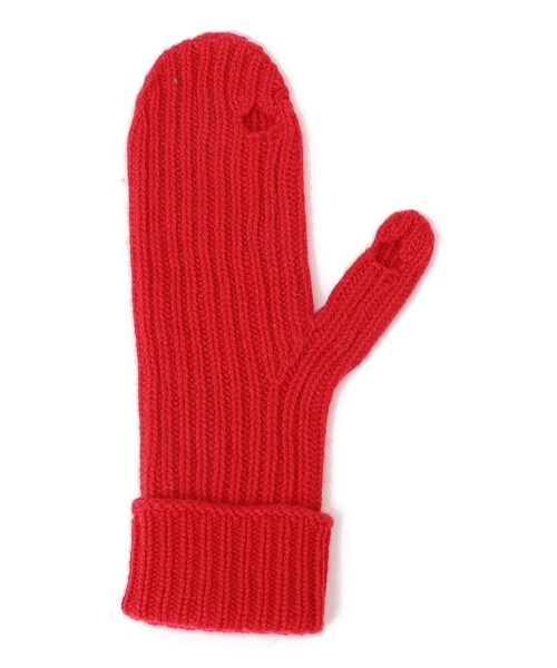 レア商品⭐︎ [Paloma Wool]新品.未使用ロングニット手袋 赤 通勤用