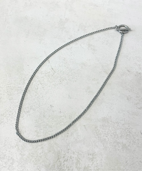 CPCM(シーピーシーエム)の「アソートステンレスチェーンネックレス(ネックレス・メンズ・シルバー系その他/シルバー系その他2/シルバー/シルバー系その他3・FREE)」の2枚目の写真