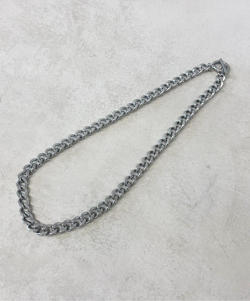 CPCM(シーピーシーエム)の「アソートステンレスチェーンネックレス(ネックレス・メンズ・シルバー系その他/シルバー系その他2/シルバー/シルバー系その他3・FREE)」の3枚目の写真