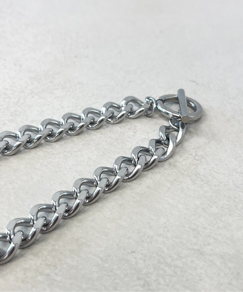 CPCM(シーピーシーエム)の「アソートステンレスチェーンネックレス(ネックレス・メンズ・シルバー系その他/シルバー系その他2/シルバー/シルバー系その他3・FREE)」の9枚目の写真