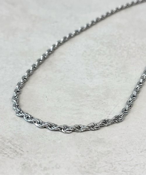 CPCM(シーピーシーエム)の「アソートステンレスチェーンネックレス(ネックレス・メンズ・シルバー系その他/シルバー系その他2/シルバー/シルバー系その他3・FREE)」の7枚目の写真