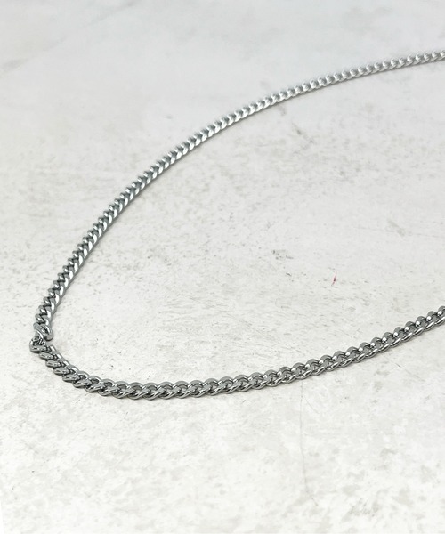 CPCM(シーピーシーエム)の「アソートステンレスチェーンネックレス(ネックレス・メンズ・シルバー系その他/シルバー系その他2/シルバー/シルバー系その他3・FREE)」の6枚目の写真