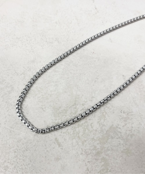 CPCM(シーピーシーエム)の「アソートステンレスチェーンネックレス(ネックレス・メンズ・シルバー系その他/シルバー系その他2/シルバー/シルバー系その他3・FREE)」の10枚目の写真
