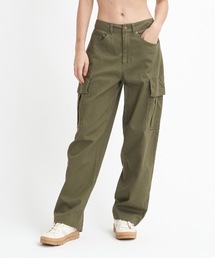 BRING HOME/ロキシーツイルストレッチボーイズライクシルエットカーゴパンツ