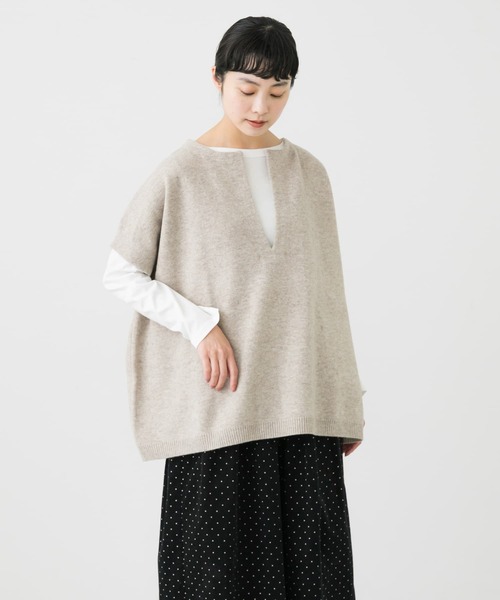 かぐれ（カグレ）の「ワイドニットベスト（ベスト）」 - WEAR