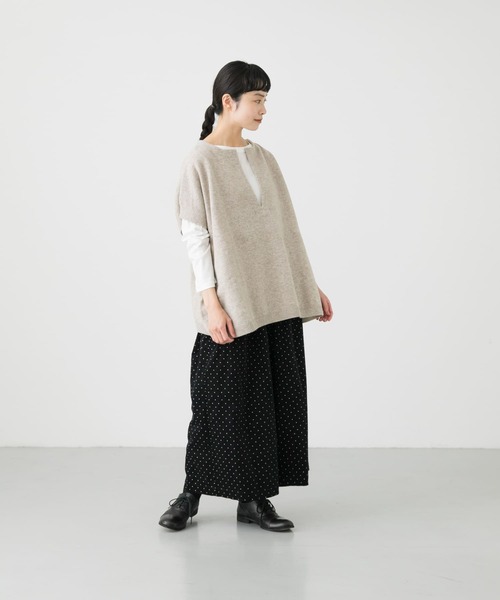 かぐれ（カグレ）の「ワイドニットベスト（ベスト）」 - WEAR 