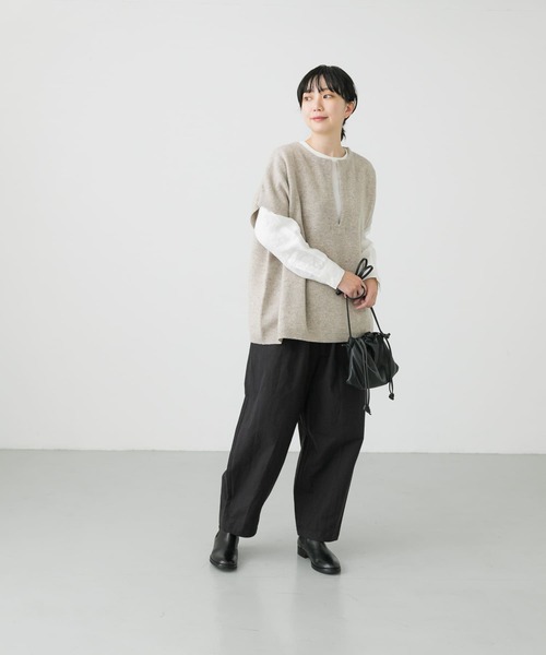 かぐれ（カグレ）の「ワイドニットベスト（ベスト）」 - WEAR