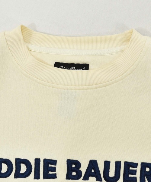 Eddie Bauer(エディーバウアー)の「【ヴィンテージ古着】Y2K Eddie Bauer/エディバウアー 刺繍 クルーネックスウェット(スウェット・メンズ・ベージュ・LARGE)」の7枚目の写真