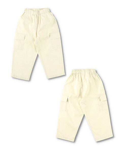 DRC branshes（ディーアールシーブランシェス）の「【WEB限定/DRC】ツイルカーゴパンツ（カーゴパンツ・キッズ・ベージュ/ブラック/カーキ/アイボリー・140/120/110/130/150/100）」の7枚目の写真