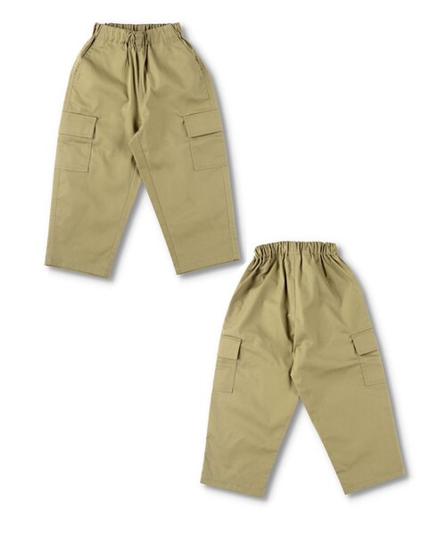 DRC branshes（ディーアールシーブランシェス）の「【WEB限定/DRC】ツイルカーゴパンツ（カーゴパンツ・キッズ・ベージュ/ブラック/カーキ/アイボリー・140/120/110/130/150/100）」の10枚目の写真