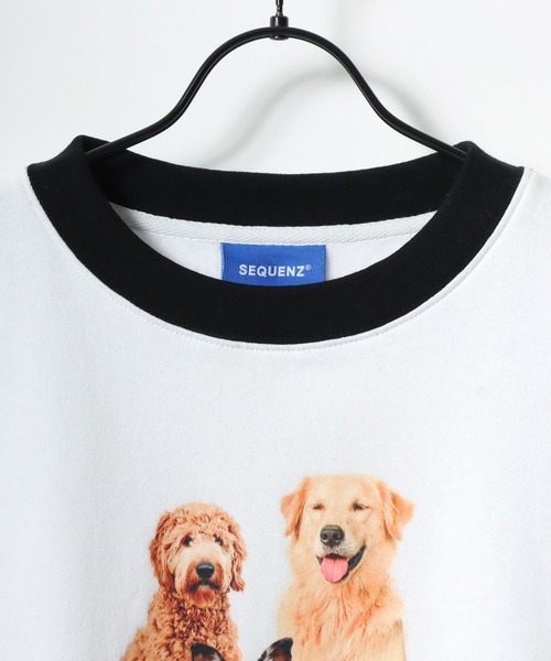 Jenny fax ドッキングニット スウェット 犬 Jenny fax ドッキング