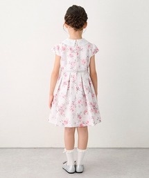 petit main（プティマイン）の「レース衿花柄OP+JKセット