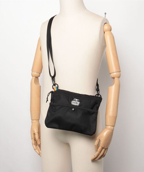 CHUMS(チャムス)の「【CHUMS】Spring Dale Sacoche(ショルダーバッグ・メンズ・ブラック系その他・FREE)」の5枚目の写真