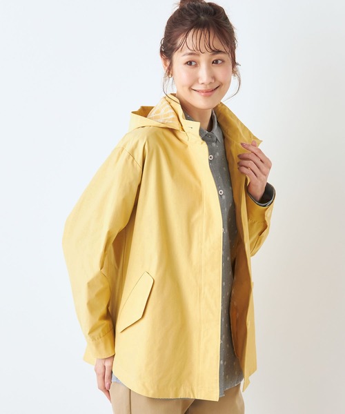 DECOY SINCE 1981(デコイシンスイチキュウハチイチ)の「【防花粉・はっ水】マウンテンパーカー(ナイロンジャケット・レディース・アイボリー/ピンク/イエロー・9号/11号/13号)」の6枚目の写真