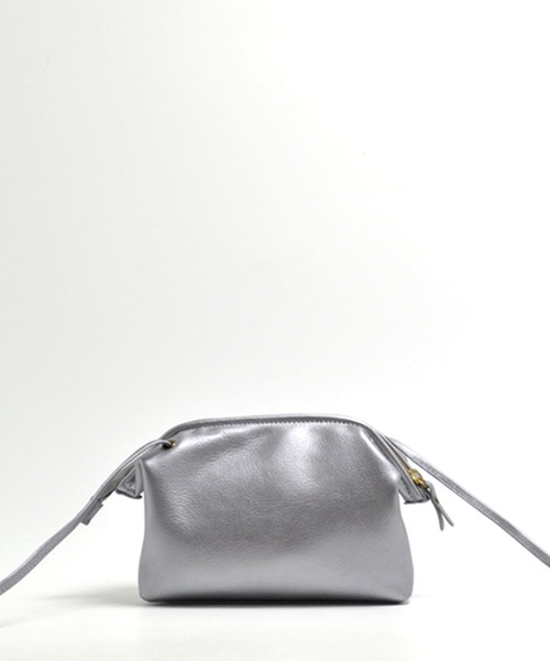 CLEDRAN（クレドラン）の「CL3542 TANTE PURSE SHOULDER SILVER コンパクト ショルダーバッグ（ショルダーバッグ・レディース・シルバー・FREE）」の7枚目の写真