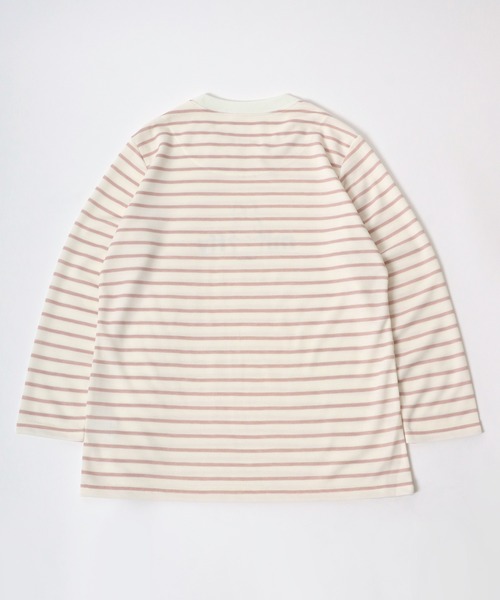 Miffy（ ミッフィー）の「miffy（ミッフィー）キャラクタープリント ボーダー柄スウェット＆イージーパンツセットアップ/ルームウェア/パジャマ レディース（ルームウェア/パジャマ・レディース・ブルー/ピンク・M/L）」の12枚目の写真