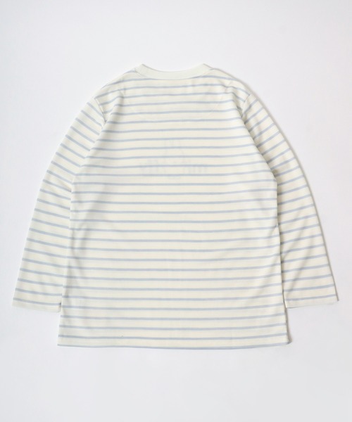 Miffy（ ミッフィー）の「miffy（ミッフィー）キャラクタープリント ボーダー柄スウェット＆イージーパンツセットアップ/ルームウェア/パジャマ レディース（ルームウェア/パジャマ・レディース・ブルー/ピンク・M/L）」の6枚目の写真