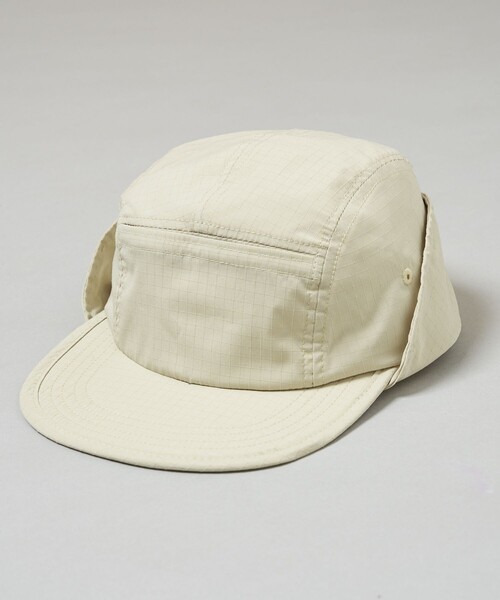 SUBLIME(サブライム)の「SUBLIME × FREAK'S STORE/サブライム × フリークスストア 別注 SAFARI JET CAP / サファリ ジェットキャップ(キャップ・レディース・ブルー/ベージュ/ブラック・ONE SIZE)」の4枚目の写真