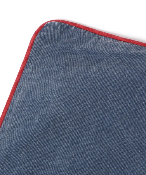 BAYFLOW（ベイフロー）の「BFコードエンブロイダリークッションカバー（クッション/クッションカバー・レディース・サックスブルー/ネイビー/ダークブルー・0）」の6枚目の写真