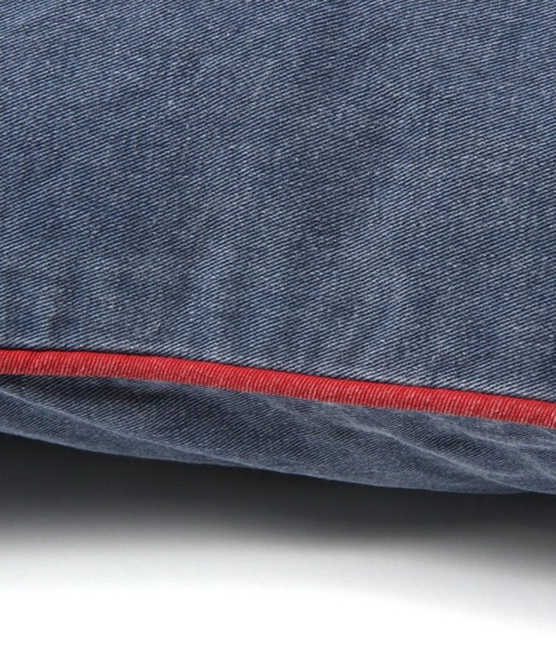 BAYFLOW（ベイフロー）の「BFコードエンブロイダリークッションカバー（クッション/クッションカバー・レディース・サックスブルー/ネイビー/ダークブルー・0）」の9枚目の写真