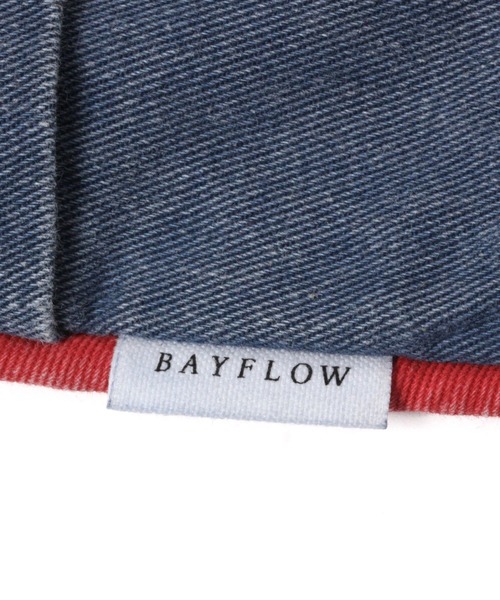 BAYFLOW（ベイフロー）の「BFコードエンブロイダリークッションカバー（クッション/クッションカバー・レディース・サックスブルー/ネイビー/ダークブルー・0）」の10枚目の写真